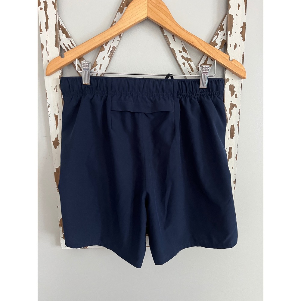 Nike Challenger 5" Brief-Lined Athletic Running Shorts Navy Sz Small Navy Blue - Picture 2 of 8